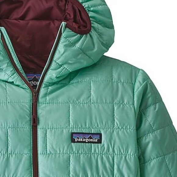 PATAGONIA WOMEN'S NANO PUFF BIVY QUILTED  PULLOVER JACKET  KANGAROO POCKET XS - Picture 6 of 16